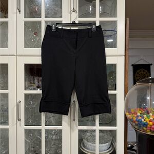 Byer California Black Cuffed Bermuda Shorts